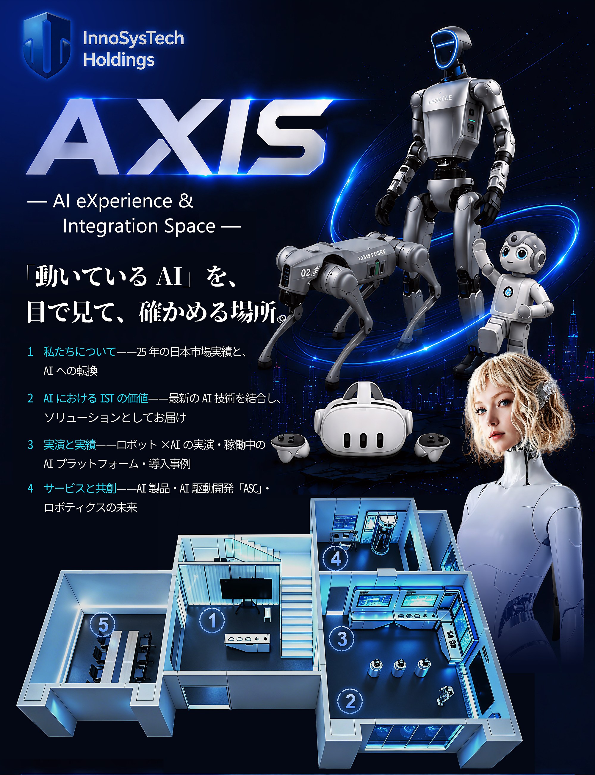 AI共創型ショールーム AXIS